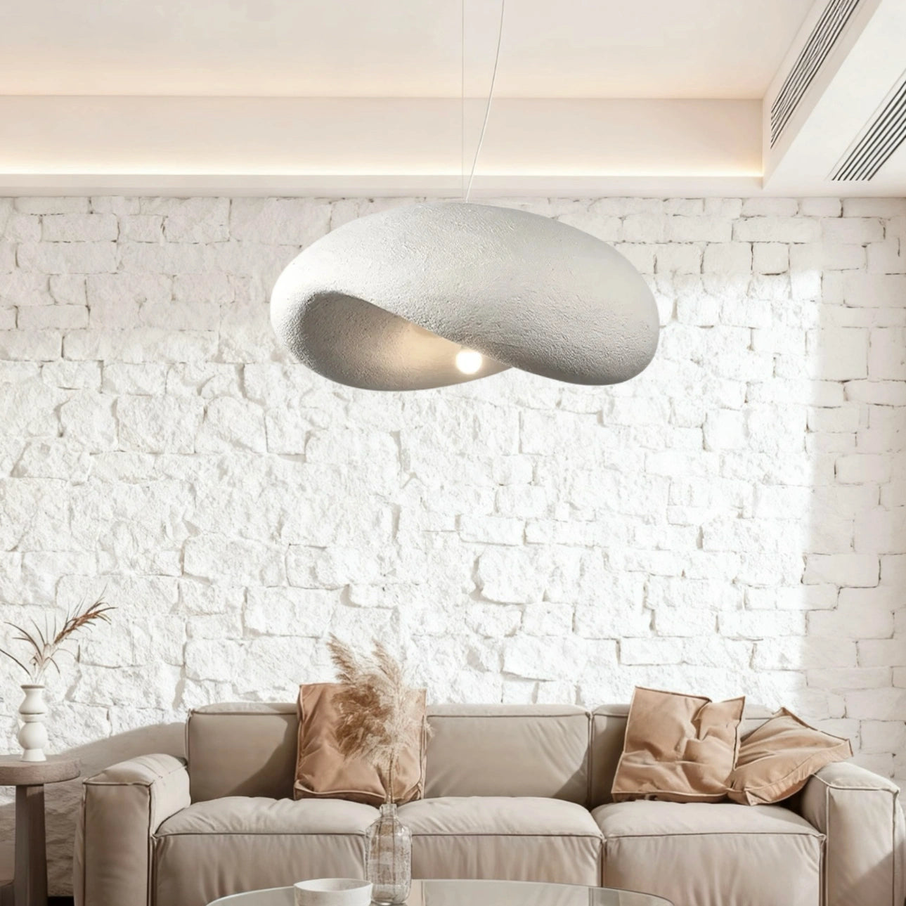 Lámpara Colgante Wabi-Sabi de Estilo Japonés para el Salón