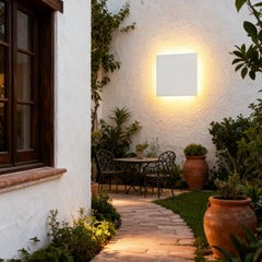 Aplique de Pared LED Exterior Moderno Cuadrado Minimalista
