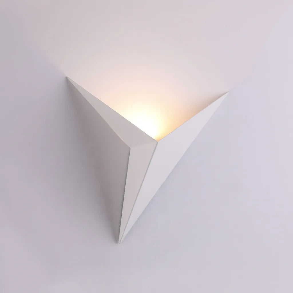 Aplique de Pared Blanco de Diseño Moderno con LED para Salón