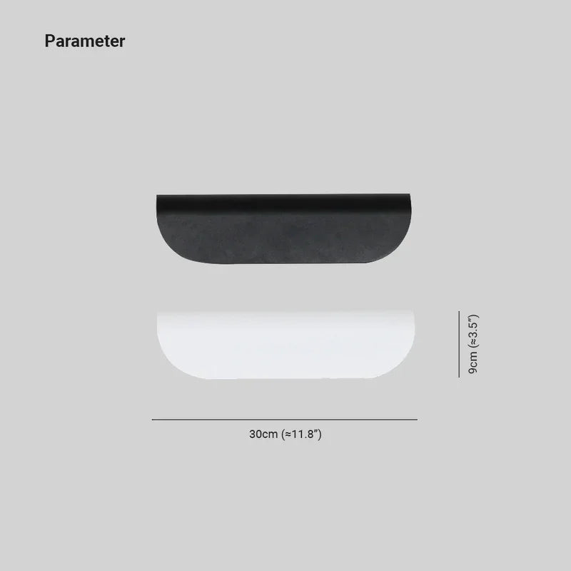 Aplique de Pared Exterior Impermeable de Aluminio