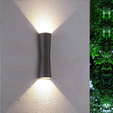 Foco bidireccional exterior LED IP65 metálico de 6 W o 10 W