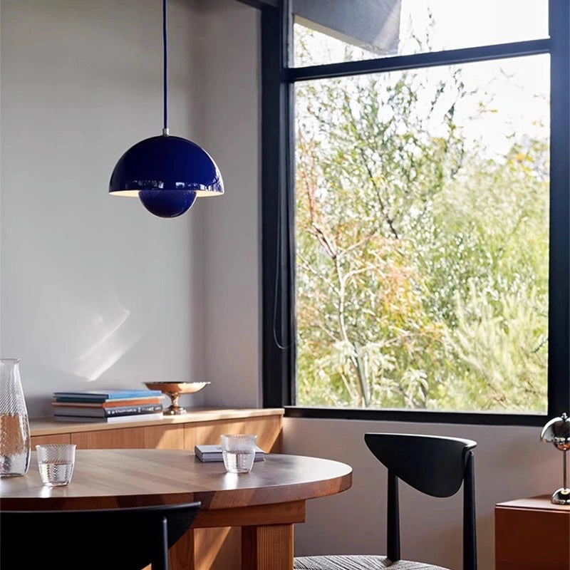 Lámpara Pequeña Colgante Diseño Moderno en Forma de Capullo para Restaurante