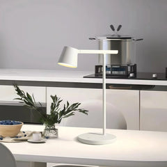 Lámpara de escritorio nórdica LED orientable en tonos Morandi