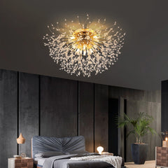 Lámpara de Techo LED Moderna con Diseño de Diente de León para Dormitorio