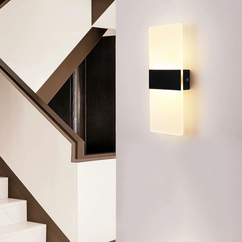 Aplique LED de Pared Interior Moderno en Acrílico para Salón