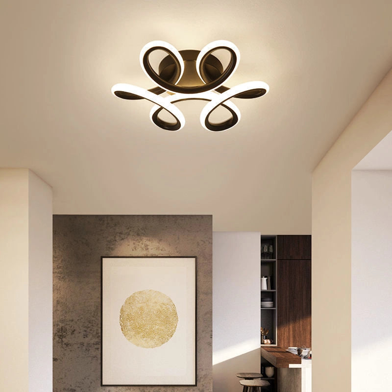 Lámpara de Techo LED Flor Moderna para Pasillo