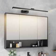 Aplique de espejo de baño LED largo orientable IP44 moderno