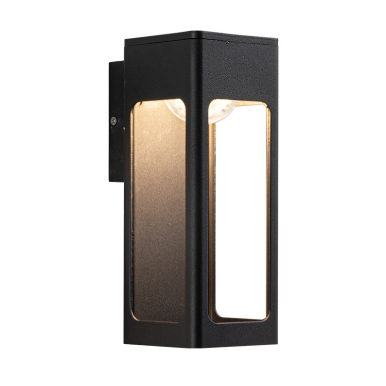 Aplique Exterior LED Rectangular de Aluminio Impermeable
