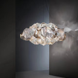 Lámpara colgante nube de diseño LED en acrílico para salón