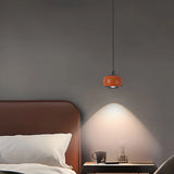 Lámpara colgante moderna LED regulable Ø11 cm para mesita de noche