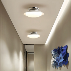 Lampara de techo para pasillo moderna con LED regulable y luz suave