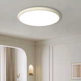Plafón de techo redondo moderno con LED regulable para dormitorio