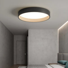 Lámpara de Techo LED Regulable de Estilo Moderno Redonda para Dormitorio