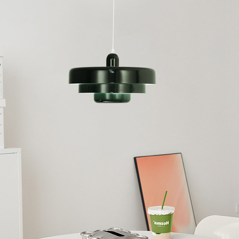 Lámpara Colgante Nórdica Metálica De Tres Niveles Para Mesa Comedor