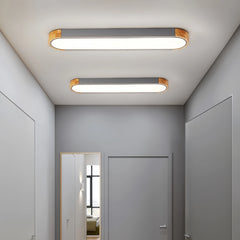 Lampara de techo para pasillo larga nordica LED