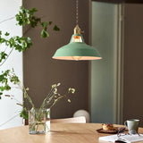 Lámpara colgante moderna LED color Macaron con altura regulable para comedor