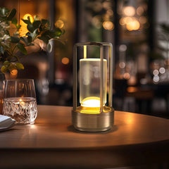 Lámpara de mesa LED recargable táctil portátil moderna