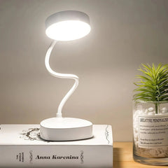 Flexo de escritorio LED regulable táctil recargable blanco