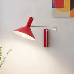 Aplique de pared con brazo articulado LED moderno para lectura