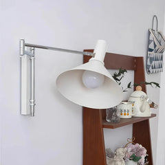 Aplique de pared con brazo articulado LED moderno para lectura