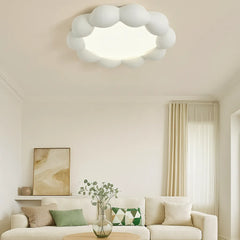 Lámpara de Techo LED Redonda Moderna para Salón con Iluminación Tricolor