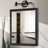 Apliques de pared para baño vintage Bell Black 