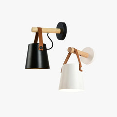 Lámpara Aplique de Pared LED Vintage de Hierro con Correa