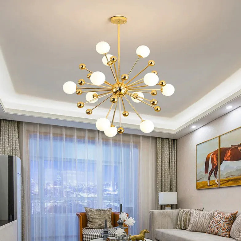 Luxury Planet Gold Dining Room Chandelier