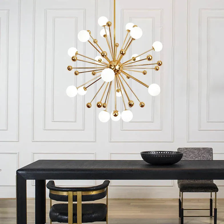 Luxury Planet Gold Dining Room Chandelier