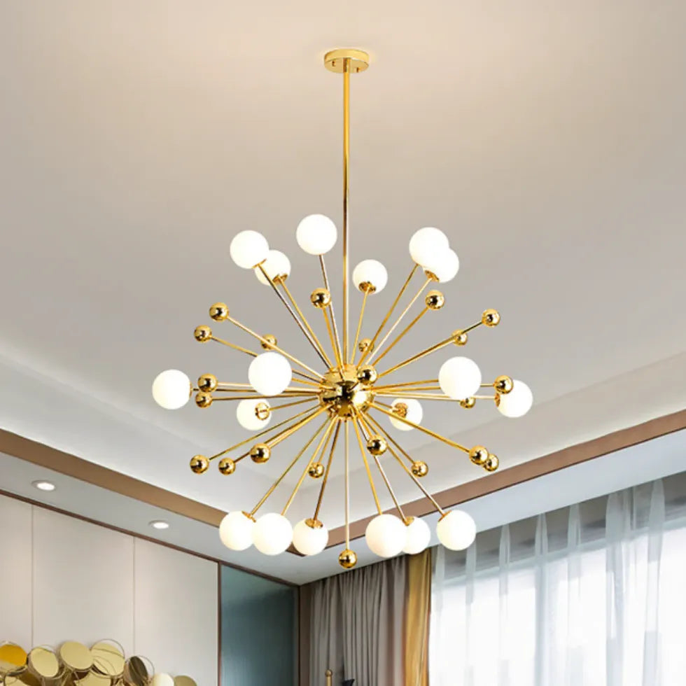 Luxury Planet Gold Dining Room Chandelier