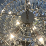 Arañas de techo modernas cristal lujo salón