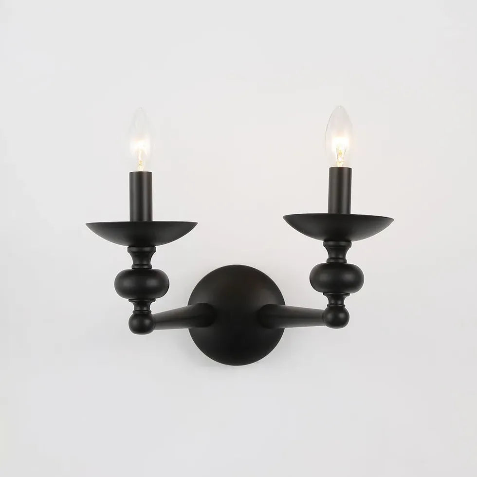 Black Candelabra Design Living Room Wall Light