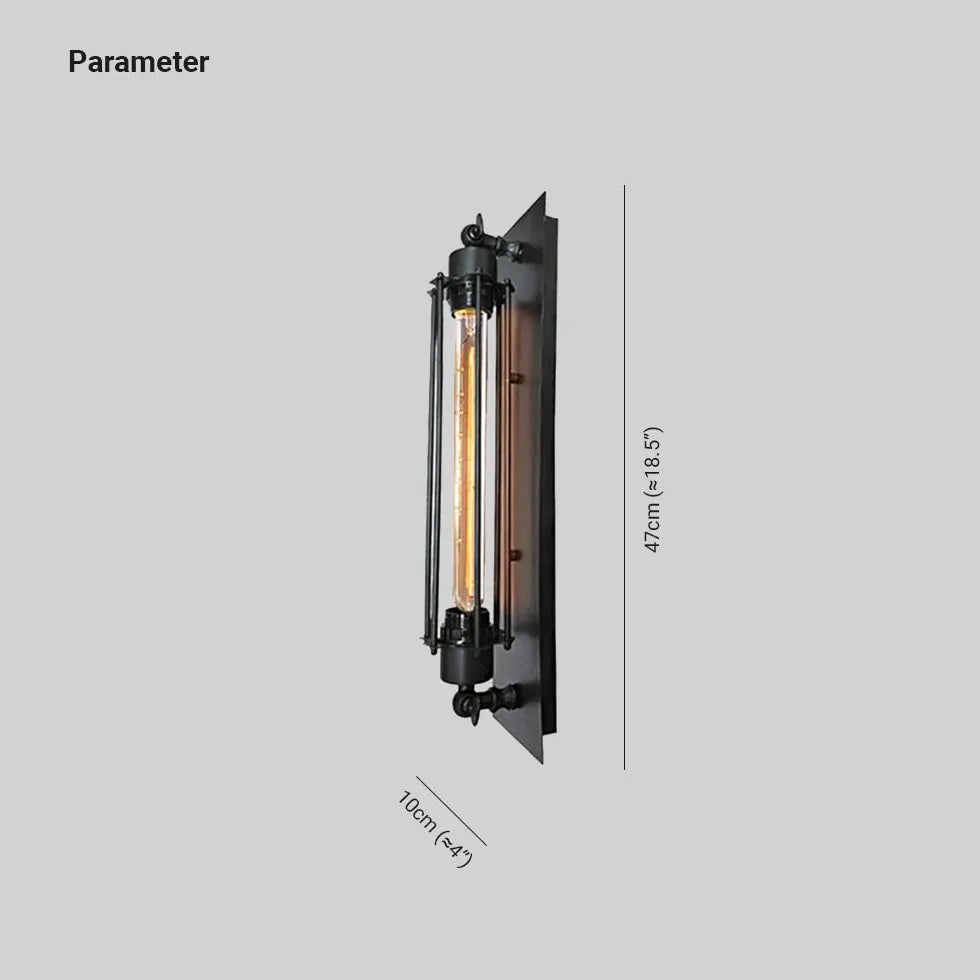 Apliques de pared industriales led para interiores 