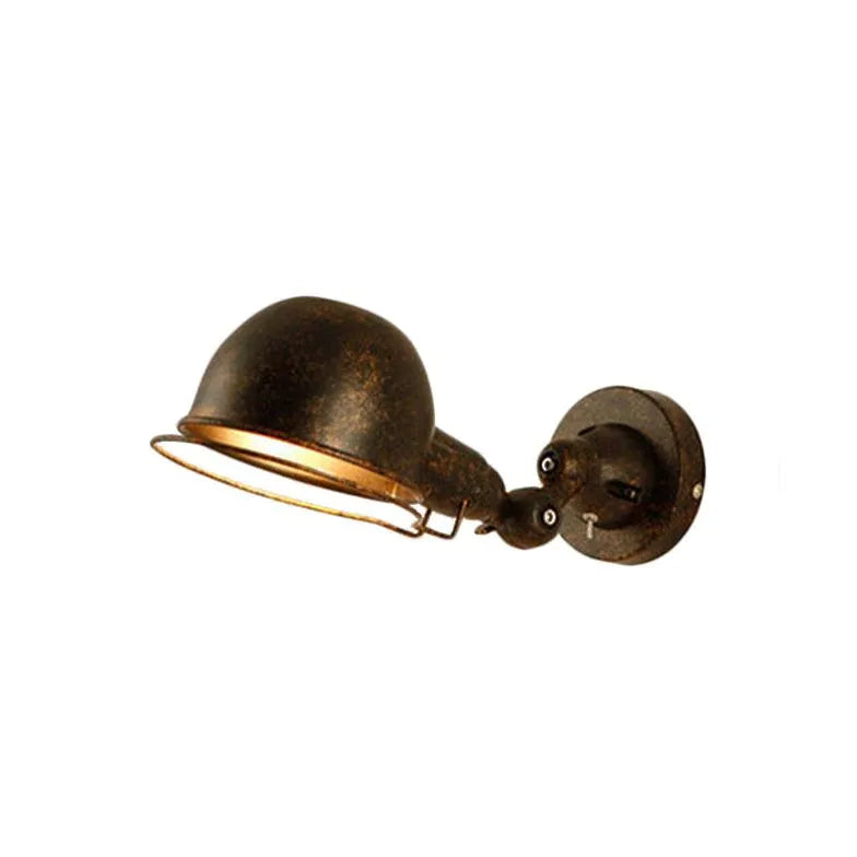 Dome Metal Adjustable Industrial Wall Lights