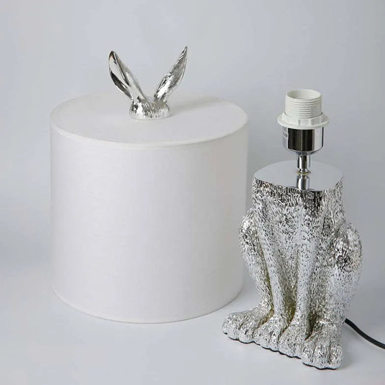 Rabbit Cylinder Shape Bedside Table Lamp