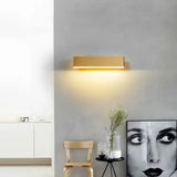 Lámparas de pared modernas con LED rotativas