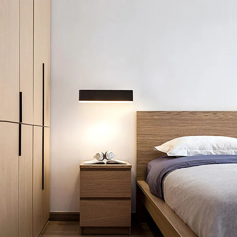 Lámparas de pared modernas con LED rotativas