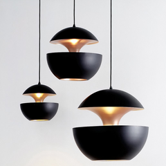 Lámpara colgante manzana LED de diseño moderno regulable en altura para comedor