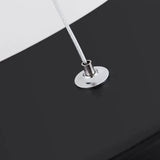 Lampara colgante redonda led diseño moderno para oficina