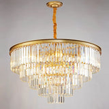 Candelabro cristal para salón moderno y lujoso