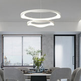 Lámpara colgante LED circular de estilo moderno y minimalista