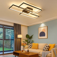 Lámpara de Techo LED Moderna de Diseño Creativo Geométrico y Regulable para Salón
