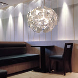 Arañas modernas LED lujo para salón