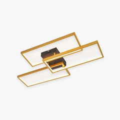 Plafon empotrado rectangular LED para hogar