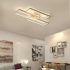 Plafon empotrado rectangular LED para hogar