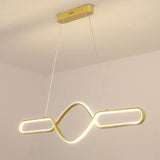 Wave-shaped Streamlined LED Pendant Light