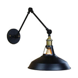 industrial outdoor wall light black