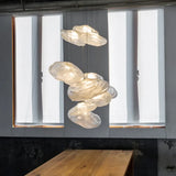 Lamparas decorativas colgantes de diseño moderno y vidrio