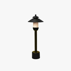 Luz de poste impermeable LED exterior patio