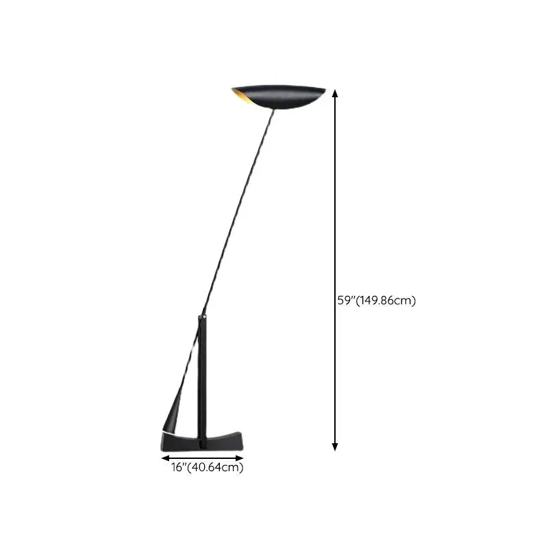 Bowl Shade Adjustable Office Standing Floor Lamp